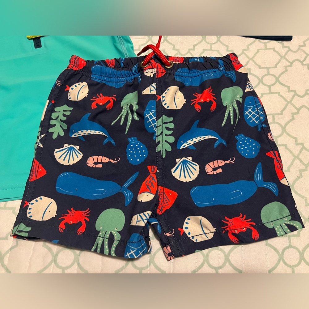 Mini Boden Swim Shorts